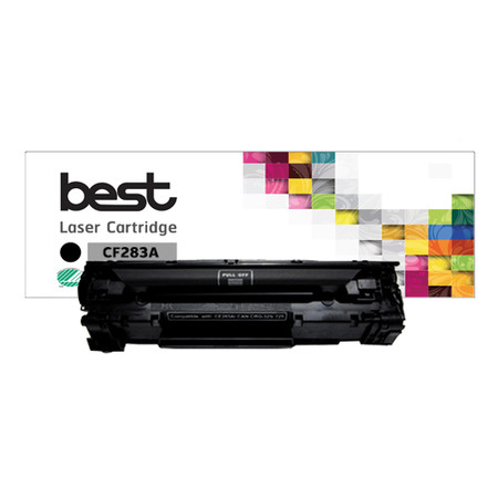 ตลับหมึกเลเซอร์ BEST CF283A ดำ