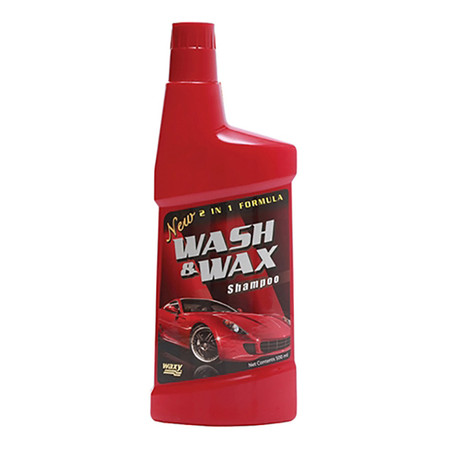 แชมพูล้างรถสูตรผสมซิลิโคนแว็กซ์ WAXY ขนาด 300 ซีซี