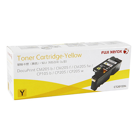 ตลับหมึกโทนเนอร์ FujiXerox CT201594 เหลือง 1.4K