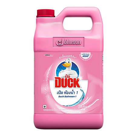 น้ำยาทำความสะอาดห้องน้ำ DUCK สูตรพิ้งค์สมูท 3.5 ลิตร