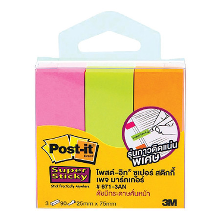 Post-it 3M PageMarker 671-3AN 1x3