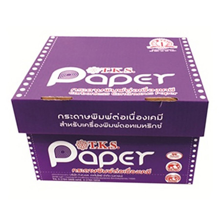 กระดาษต่อเนื่องเคมี T.K.S. 9x11