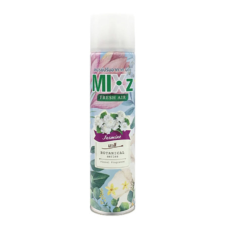 สเปรย์ปรับอากาศ Mixz Fresh Air กลิ่นมะลิ ขนาด 320 มล.