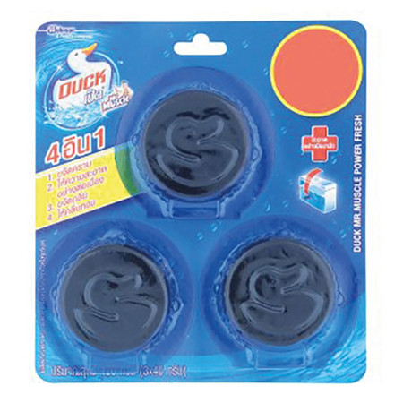ผลิตภัณฑ์ขจัดคราบ ฟ้า 40g (แพ็ค3ก้อน) เป็ด