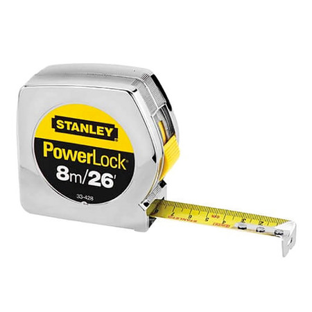 ตลับเมตร PowerLock ยาว 8 เมตร STANLEY รุ่น 33-428