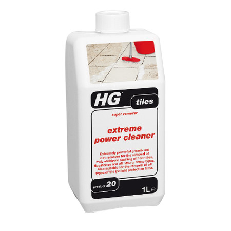 น้ำยาขจัดคราบฝุ่นฝังแน่นสูตรเข้มข้น สำหรับพื้นกระเบื้องและปูน HG 1000 มิลลิมิตร