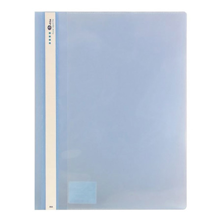 แฟ้มเจาะพลาสติก E-file 51A A4 สีน้ำเงิน