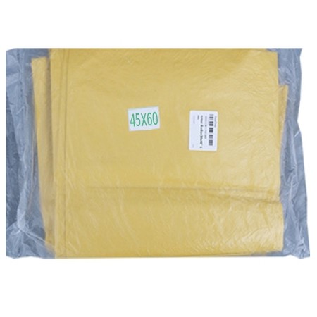 ถุงขยะ สีเหลือง 45x60
