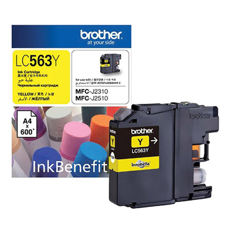INKJET CRTG BROTHER LC-563Y