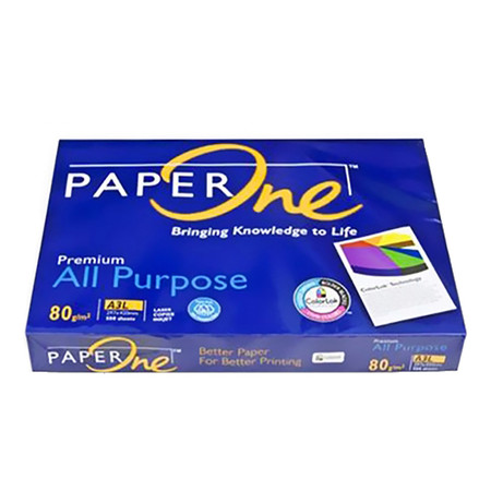 กระดาษถ่ายเอกสาร Paper One 80 แกรม 500 แผ่น A3