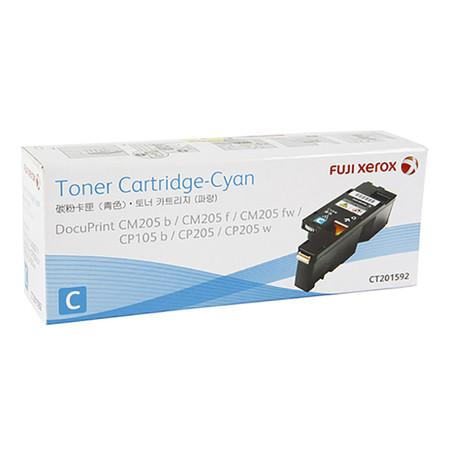 ตลับหมึกโทนเนอร์ FujiXerox CT201592 ฟ้า 1.4K