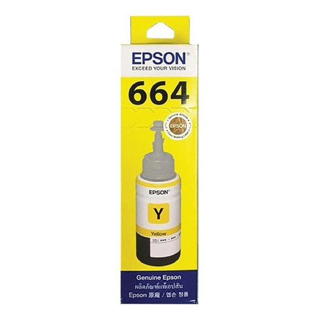 ตลับหมึกอิงค์เจ็ท เอปสัน T664400 เหลือง