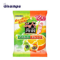 Orihiro Konjac Jelly Mascat + Orange Pouch 240 g.
