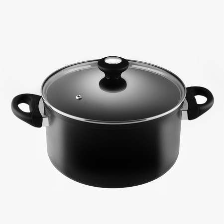 MEYER หม้อ 2 หู พร้อมฝาแก้ว 24 ซม. รุ่น Cook' N Look Induction (18887-C)