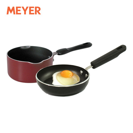 MEYER หม้อละลายเนย ขนาด 0.4 ลิตร รุ่น 14999-T แถมฟรี กระทะตื้น ขนาด 12 ซม. รุ่น 21772-T (B1)