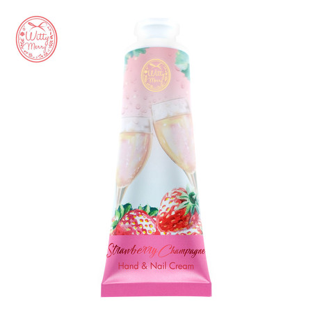 Witty Merry STRAWBERRY CHAMPAGNE HAND&NAIL CREAM 50 ก.
