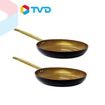 TV Direct Gold Pan 18K กระทะเคลือบทอง 2 ใบ