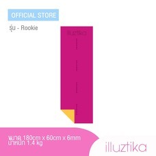 เสื่อโยคะ illuztika - Rookie สีชมพูเหลือง รุ่น YM602