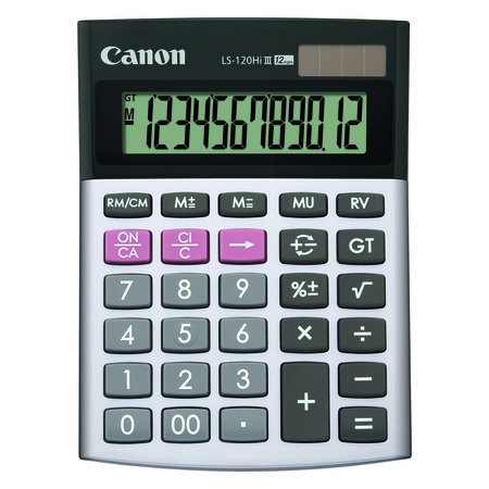 เครื่องคิดเลข Canon รุ่น LS-120Hi lll