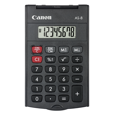 เครื่องคิดเลข Canon รุ่น AS-8 (HB)