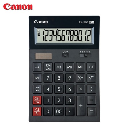 เครื่องคิดเลข 12 หลัก Canon รุ่น AS-1200