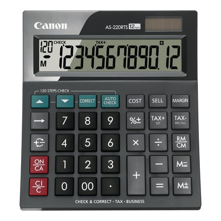เครื่องคิดเลข Canon รุ่น AS-220RTS