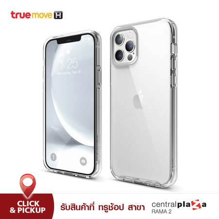 ELAGO เคส สำหรับ iPhone 12 Pro Hybrid Clear Case