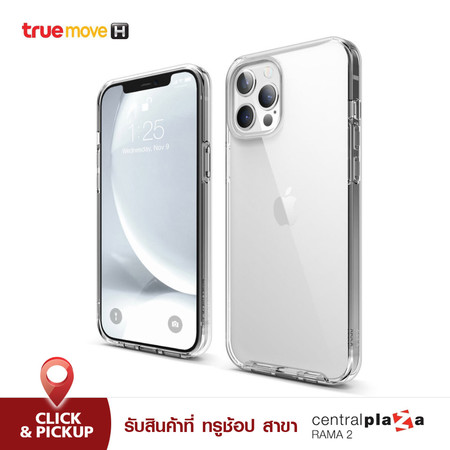 ELAGO เคส สำหรับ iPhone 12 Pro Max Hybrid Clear Case