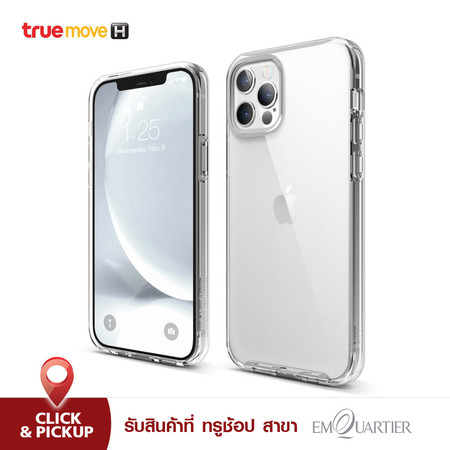 ELAGO เคส สำหรับ iPhone 12 Pro Max Hybrid Clear Case