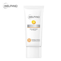 Welpano Facial Sunscreen Extra Light Cream UV Protection SPF50 PA+++ 30 ก.