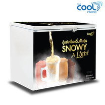 The Cool ตู้แช่เครื่องดื่มเป็นวุ้น SNOWY A LIGHT 300 ความจุ 10 คิว (96ขวด)