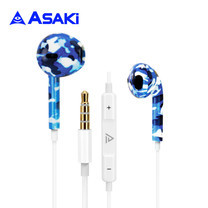 Asaki หูฟังสมอลทอล์ค พร้อมรีโมทคอนโทรล กดปุ่มรับ-วางสาย/เพิ่ม-ลดเสียงได้ รองรับ IOS&ANDROID ไมค์ชัด รุ่น A-K6524MP