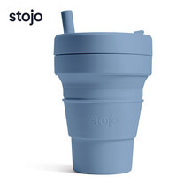 STOJO แก้ว Biggie Cup 16 oz - Steel Blue