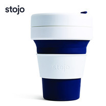 STOJO แก้ว Pocket Cup 12 oz - Indigo