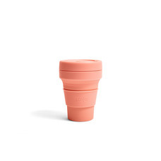 STOJO แก้ว Pocket Cup 12 oz - Apricot