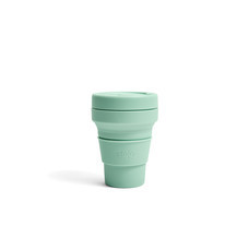 STOJO แก้ว Pocket Cup 12 oz -Seafoam