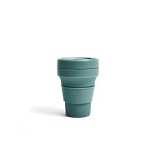 STOJO แก้ว Pocket Cup 12 oz - Eucalyptus