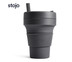 STOJO แก้ว Biggie Cup 16 oz - Carbon