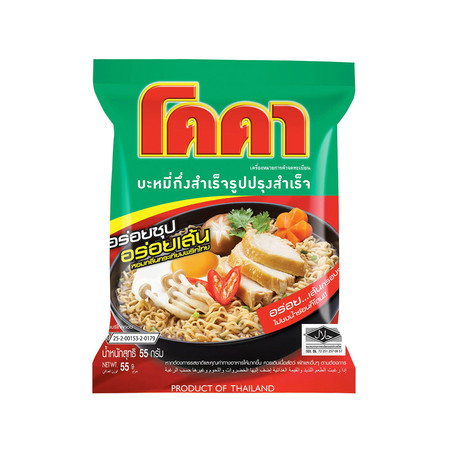 โคคา บะหมี่กึ่งสำเร็จรูปปรุงสำเร็จ 55 กรัม