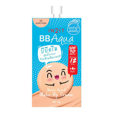 IN2IT BB Aqua Sheer Cover Make-Up Cream BQA02-S1 (02 Golden Beige) 1 ซอง