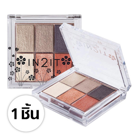 IN2IT NUDE 6 COLOUR PALETTE (ESN03) 1 ชิ้น