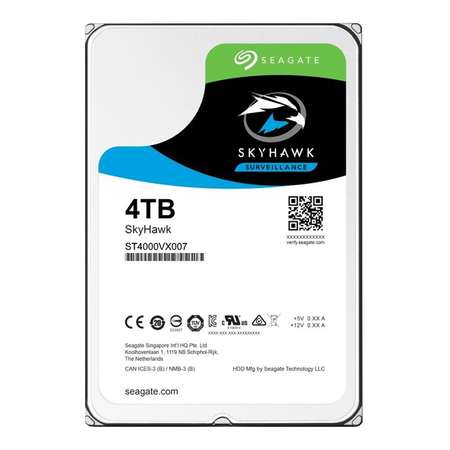 Seagate Skyhawk 4TB 5900RPM 64MB SATA-3 CCTV