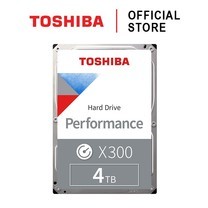 HARDDISK TOSHIBA (X300) HDWR440 4TB SATA 3.5 7200RPM C/B 128 MB