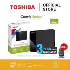 Toshiba External Harddrive (1TB) รุ่น Canvio Ready B3 External HDD 1TB USB3.2