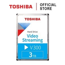 HARDDISK TOSHIBA (V300)  HDWU130 3TB SATA 3.5 5940RPM C/B 64 MB