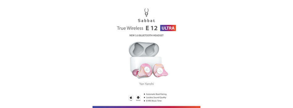 หูฟัง True Wireless Sabbat E12 Ultra banner