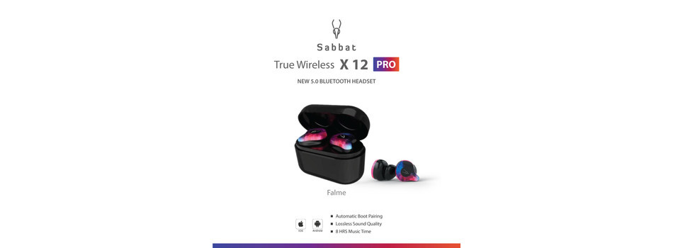 หูฟัง True Wireless Sabbat X12 Pro banner
