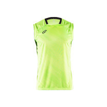 EGO SPORT EG5125 เสื้อฟุตบอลทอลายคอกลมแขนกุด สีเขียวสะท้อน
