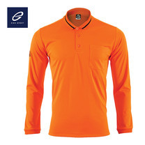 EGO SPORT EG6153 เสื้อโปโลแขนยาว สีส้มแสด