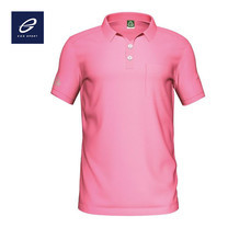 EGO SPORT EG6121 เสื้อโปโลเบสิกชาย สีชมพูเข้ม
